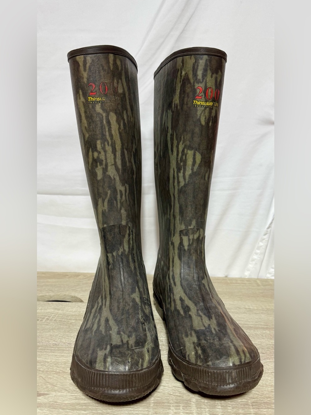 Cabela's Men's Duck Blind Waders Size 11 Mossy Oak Thinsulate Hunting Boots - Picture 2 of 8